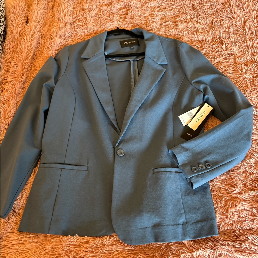Liverpool Women's Slate Blue Blazer
